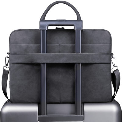 Сумка для ноутбука 15.6'' Defender Trendy з кишенею, шкіра, чорна