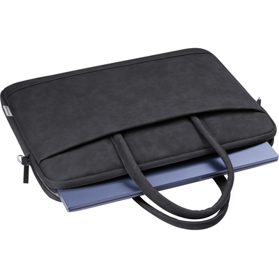 Сумка для ноутбука 15.6'' Defender Trendy з кишенею, шкіра, чорна