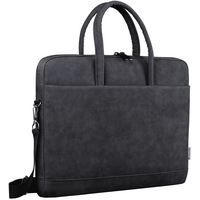 Сумка для ноутбука 15.6'' Defender Trendy з кишенею, шкіра, чорна