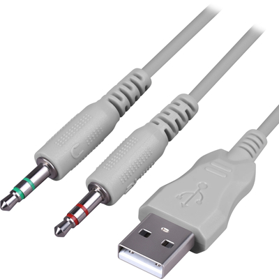 Гарнітура Defender Eclipse, USB, 2м, White