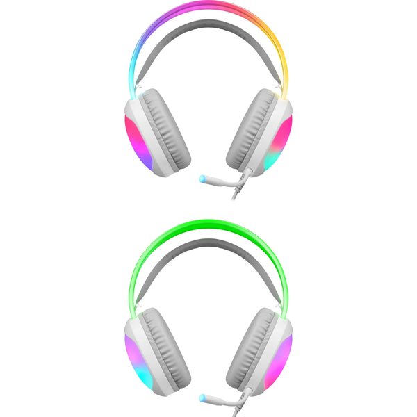 Наушники Defender Eclipse, USB, 2м, White