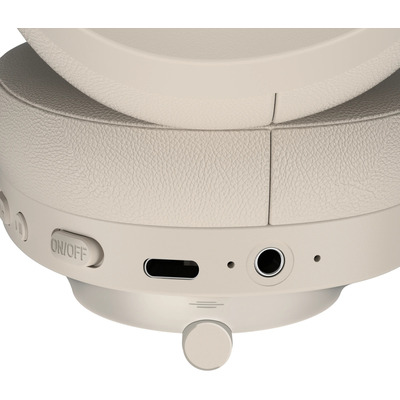 Гарнітура Defender FreeMotion B485 Bluetooth+3,5мм+USB-C, ANC Beige