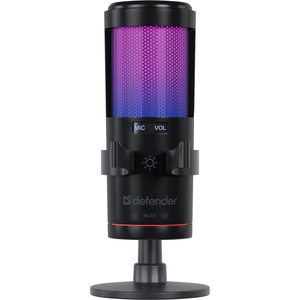 Ігровий стрім мікрофон Defender Impulse GMC 400 USB, RGB, 2.0 м