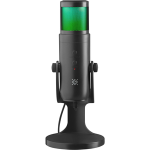 Ігровий стрім мікрофон Defender Galactar GMC 250 USB, LED, 1.5 м