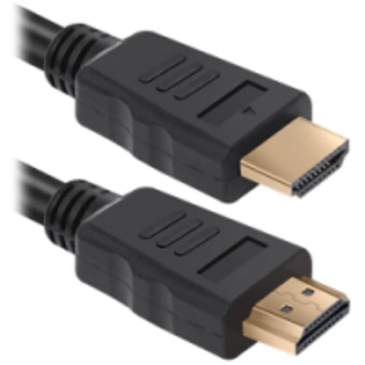 Кабель HDMI 2.0 M - M, 2.0 м, V1.4, Defender, чорний, HDMI-08