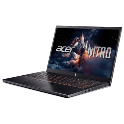 Ноутбук Acer Nitro V 15 ANV15-52-59XE (NH.QZ8EU.00E); 15.6" FullHD (1920x1080) IPS LED матовый 165 Гц / Intel Core i5-13420H (2.1 - 4.6 ГГц) / RAM 16 ГБ / SSD 512 ГБ / nVidia GeForce RTX5060, 8 ГБ / без ОП / LAN / Wi-Fi / BT / веб-камера / Без ОС