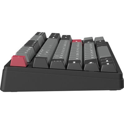 Клавіатура бездротова GamePro Asgard Ragnar Keychron Super Red Switch Black (MK285BK)