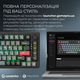 Клавиатура беспроводная GamePro Asgard Yord Keychron Super Red Switch Black (MK266BK)
