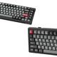 Клавиатура беспроводная GamePro Asgard Yord Keychron Super Red Switch Black (MK266BK)