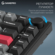 Клавиатура беспроводная GamePro Asgard Yord Keychron Super Red Switch Black (MK266BK)