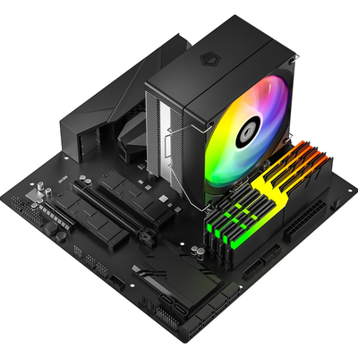 Кулер процессорный ID-Cooling SE-214-XT V2 ARGB; Intel: 1851/1700/1200/1151/1150/1155/1156, AMD: АМ5/АМ4, 152x128x73 мм, 4-pin PWM + 3-pin ARGB