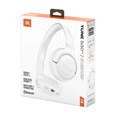 Bluetooth-гарнітура JBL Tune 530BT White (JBLT530BTWHTEU)
