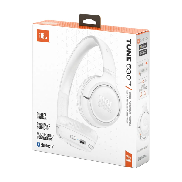 Наушники JBL Tune 530BT White (JBLT530BTWHTEU)