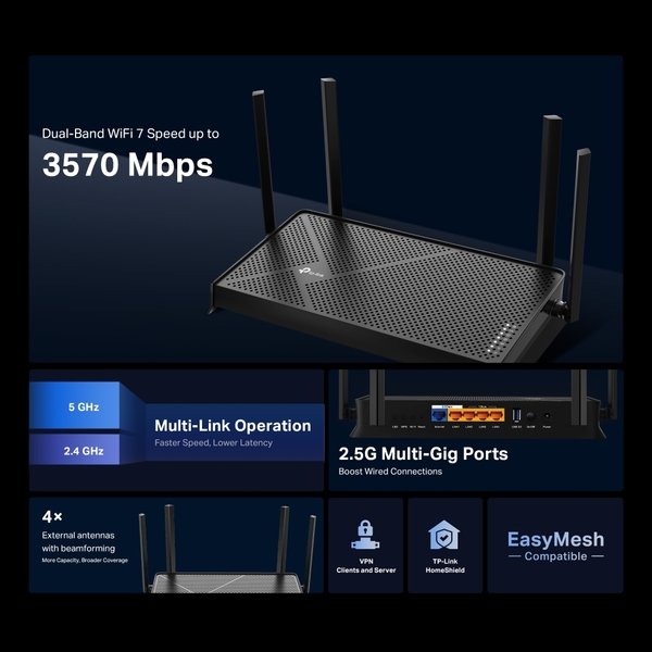 Беспроводной маршрутизатор (роутер) TP-Link Archer BE230