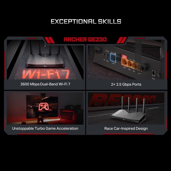 Беспроводной маршрутизатор (роутер) TP-Link Archer GE230