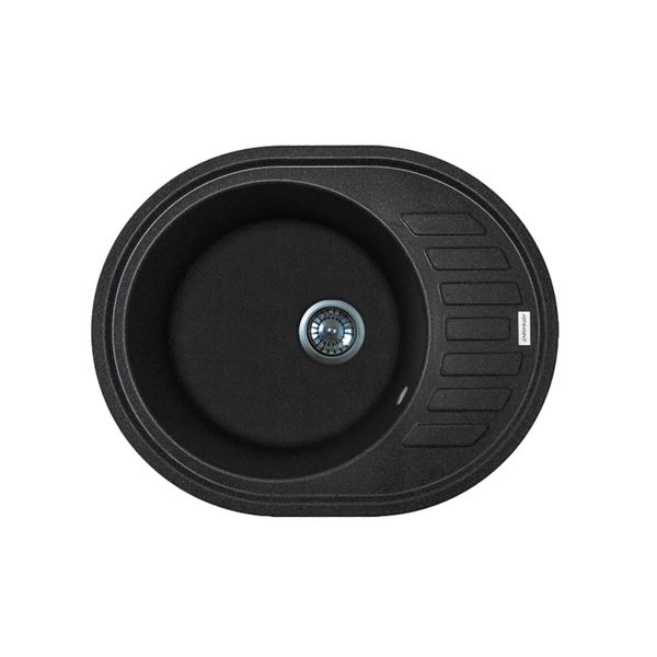 Мийка кухонна Adamant Ovum Чорний (1824296100403)