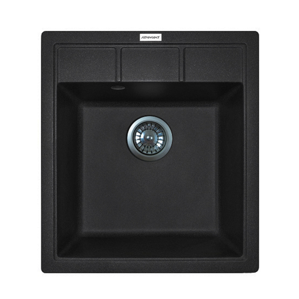 Мийка кухонна Adamant Brick Чорний (4824296101203)