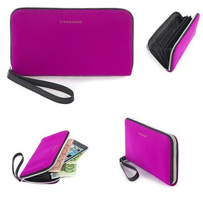 Гаманець Tucano Sicuro Pochette, неопрен, рожевий