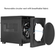 Корпус Chieftec THE CUBE CI-03B-OP, без БЖ, fan 20cm, mATX, Black