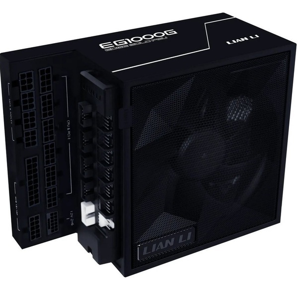 Блок питания Lian Li Edge Gold 1000W Black with Hub, EU Cord (G9P.EG1000G.BH00.EU)