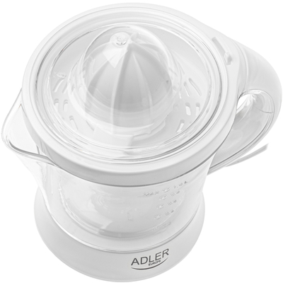 Соковитискач Adler AD 4014 white для цитрусових/ 60Вт/ 1л/ білий