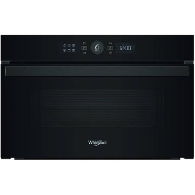 Мікрохвильова піч Whirlpool вбудована, 31л, електронне упр., 1000Вт, гриль, дисплей, чорний