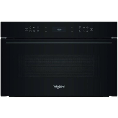 Мікрохвильова піч Whirlpool вбудована, 31л, електронне упр., 1000Вт, гриль, дисплей, чорний