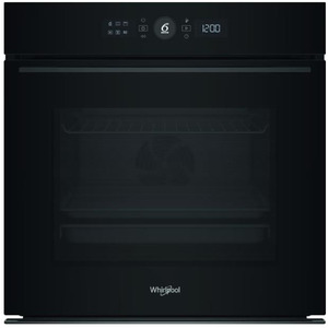 Духова шафа Whirlpool електрична, 73л, A+, дисплей, конвекція, телескопічні напрямні, чорний