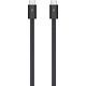 Кабель Apple Thunderbolt 4 USB-C Pro 1 м A2804 Black (MU883) OEM