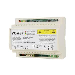 Блок безперебійного живлення 12В 3Ач під акб 7Ач на DIN-рейку BBGP-123DIN