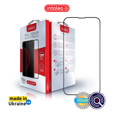 Защитное стекло Intaleo Full Glue ESD для Apple iPhone 16E Black (1283126615764)