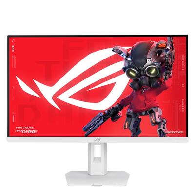 Монитор Asus 27" ROG Strix XG27ACMES-W (90LM0C92-B01171) IPS White 255Hz; 2560x1440, 0.3 мс, 400 кд/м2, DisplayPort, HDMI, USB-C