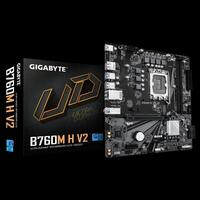 Материнська плата GIGABYTE B760M H V2 s1700 B760 2xDDR4 M.2 HDMI DP mATX