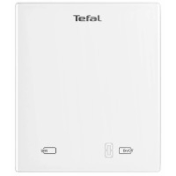 Ваги Tefal кухонні Essential, 5кг, AAAx2 в комплекті, скло, білий