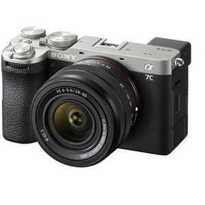 Бездзеркальний фотоапарат Sony Alpha A7C II kit (28-60mm) Silver (ILCE7CM2LS)