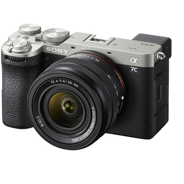 Бездзеркальний фотоапарат Sony Alpha A7C II kit (28-60mm) Silver (ILCE7CM2LS)