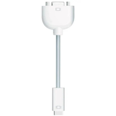 Адаптер Apple mini DVI - VGA (M/F) White (M9320G/A) OEM