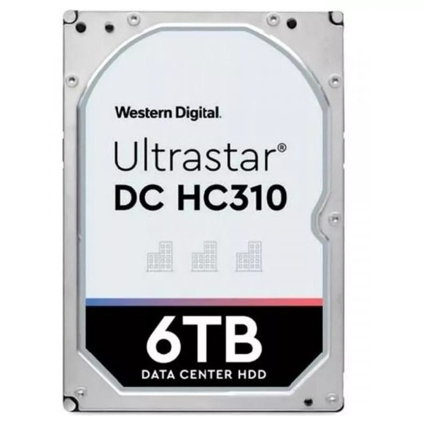 Накопитель HDD 3.5 SATA 6.0TB WD Ultrastar DC HC310 7200rpm 256MB (HUS726T6TALE6L4)_Refurbished