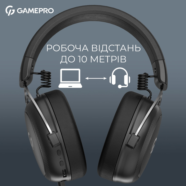 Наушники GamePro Asgard Skald Black (HSW160B)