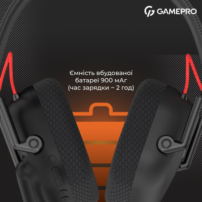 Гарнитура GamePro Genesis Mercury Pro Black (HSW120B)