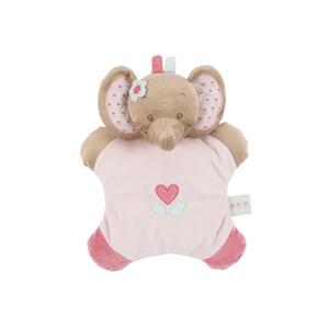 М'яка іграшка-подушка Nattou слоник Розі, 24см