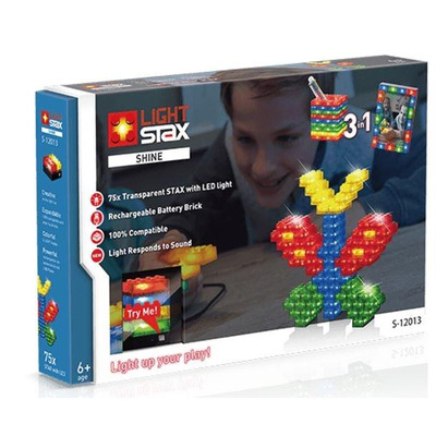 Конструктор LIGHT STAX з LED підсвічуванням Shine V2 3в1