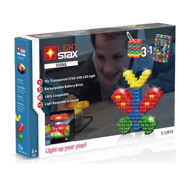Конструктор LIGHT STAX з LED підсвічуванням Shine V2 3в1