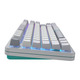 Клавиатура Dark Project ALU87 Daylight White/Grey (DPKB_DAYLIGHT_87_ANSI_UA)
