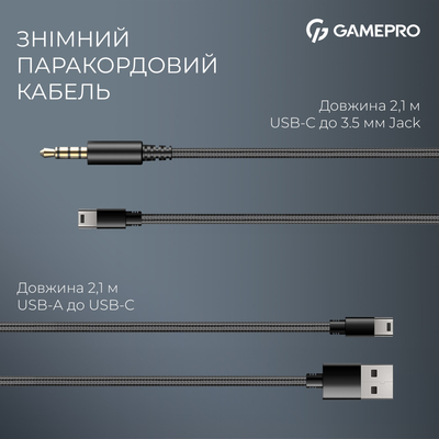 Гарнитура GamePro Asgard Freya Black (HS145B)