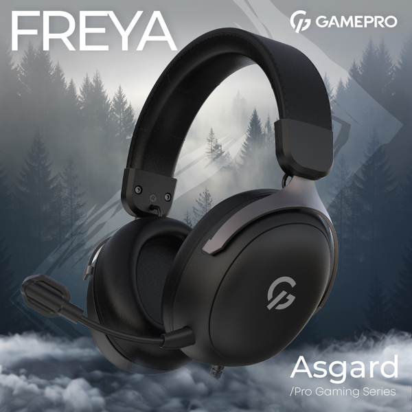 Наушники GamePro Asgard Freya Black (HS145B)