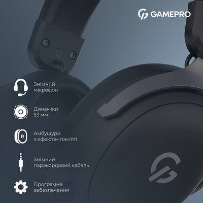 Гарнитура GamePro Asgard Freya Black (HS145B)