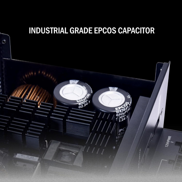 Блок питания Lian Li EDGE1300, 80 Plus Platinum, Black, EU Cord (G9P.EG1300.BE00.EU)