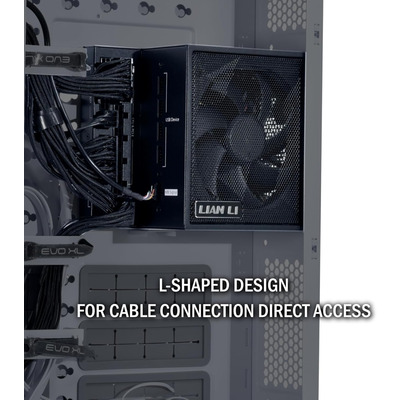 Блок питания Lian Li EDGE1300, 80 Plus Platinum, Black, EU Cord (G9P.EG1300.BE00.EU)