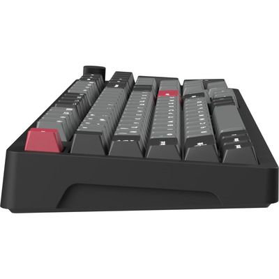 Клавиатура беспроводная GamePro Asgard Drakkar Keychron Super Red Switch Black (MK305BK)